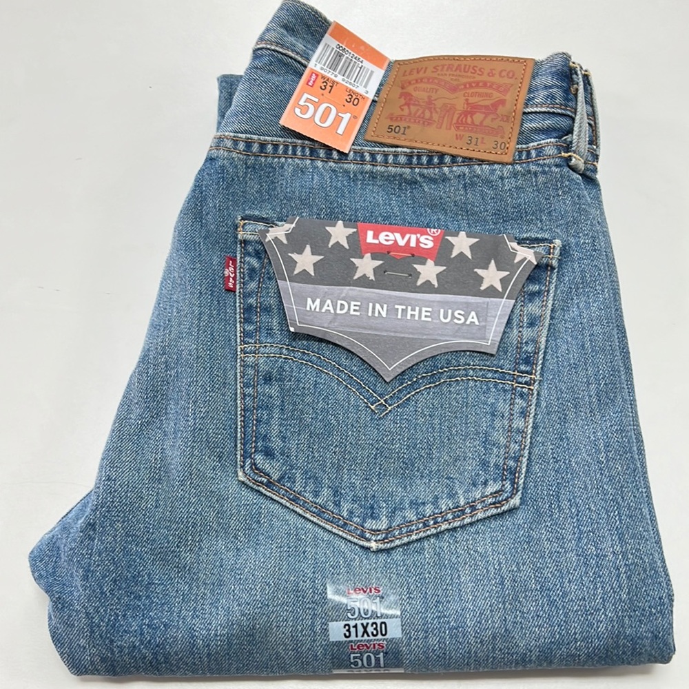 Made in USA, Brand new Levi’s 501